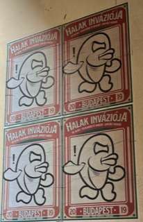 Love graffiti Art Fish